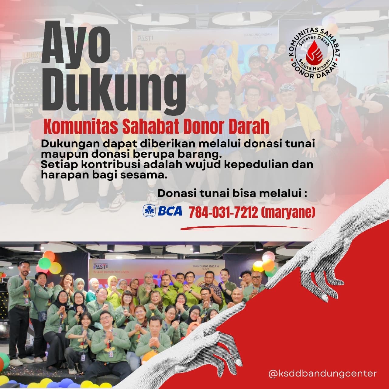 Donasi Pengembangan KSDD Bandung